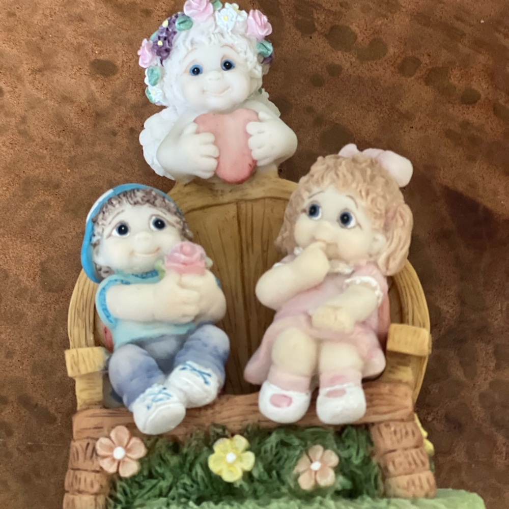 Vintage 1997 Dreamsicles Matchmaker 10327  Figurine Trio | Kristin pastels